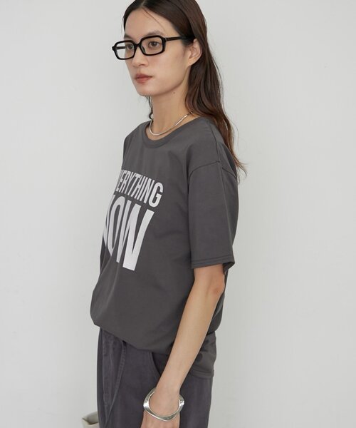 Loungedress（ラウンジドレス） tシャツ NOWロゴT レディース