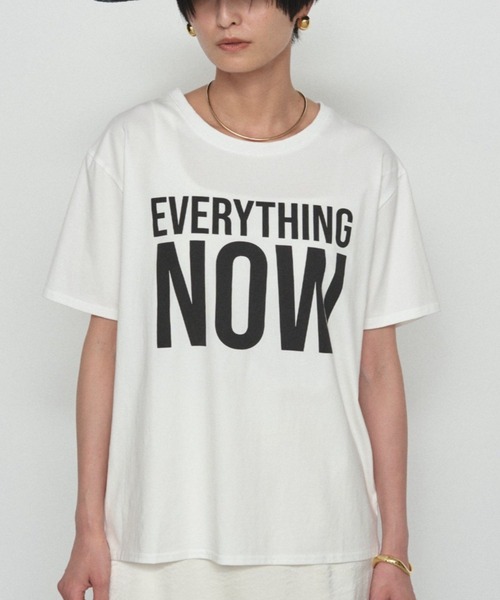 Loungedress（ラウンジドレス） tシャツ 半袖 NOWロゴT レディース