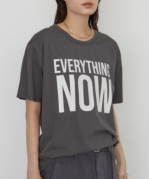 Loungedress（ラウンジドレス） tシャツ 半袖 NOWロゴT レディース