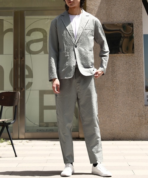 「Cloudstyle」 セットアップ MEDIUM ダークグレー メンズ_画像5