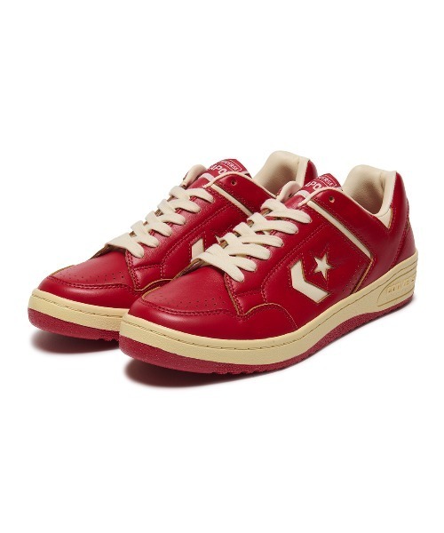 CONVERSE（コンバース） ローカットスニーカー 27cm レッド メンズ 