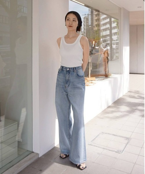 ジーンズ デニム デニムパンツ Cary's Denim レディースの画像