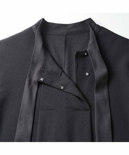 「Live in comfort」 長袖ワンピース SMALL ブラック レディース_画像2