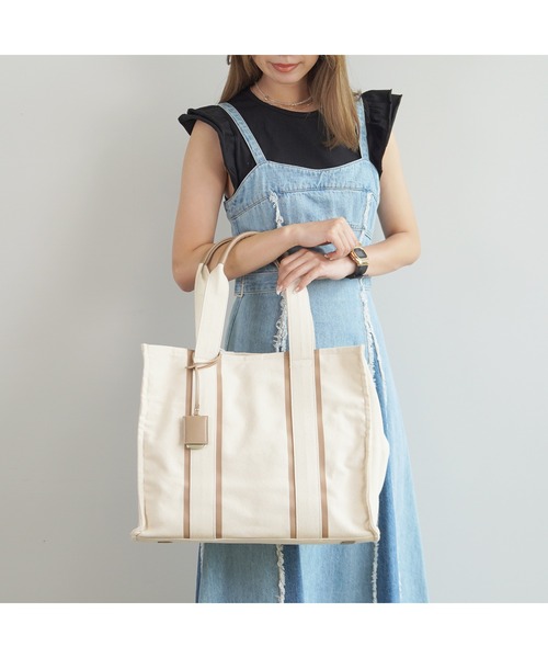 「Jewelna Rose」 トートバッグ FREE グレー レディース_画像9
