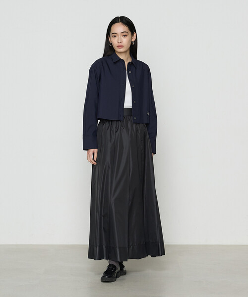 「COMME CA」 長袖シャツ 9号 ブルー レディース_画像6