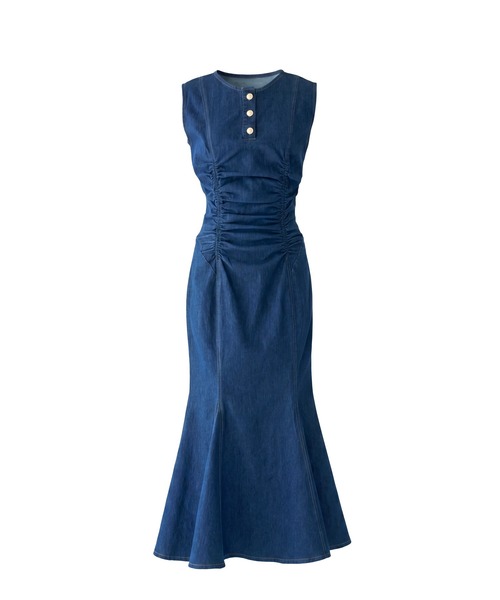 Rose Muse（ロゼミューズ） ワンピース Denim mermaid dress