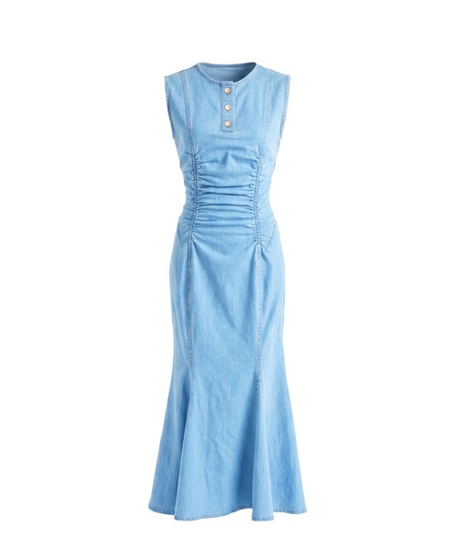 Rose Muse（ロゼミューズ） ワンピース Denim mermaid dress