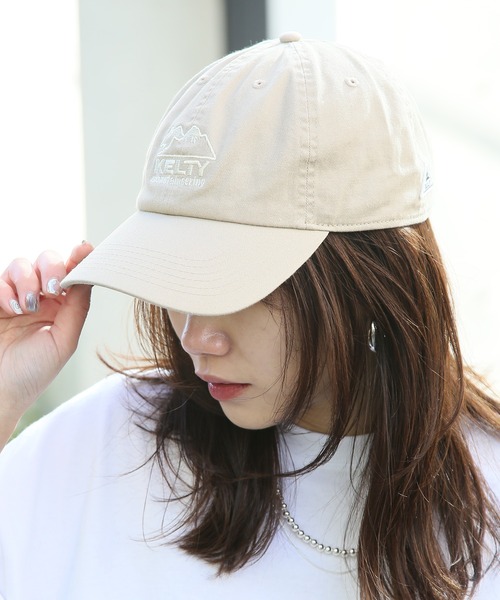 「KELTY」 キャップ「NEWHATTANコラボ」 FREE ブラック レディース_画像8