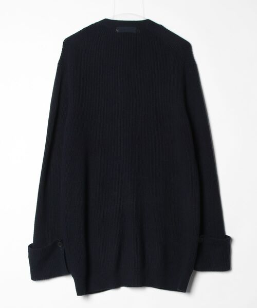 HELMUT LANG（ヘルムートラング） ニットカーディガン S ネイビー