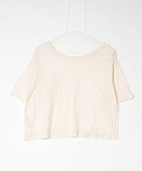 「io」 半袖Tシャツ - ホワイト レディース_画像2
