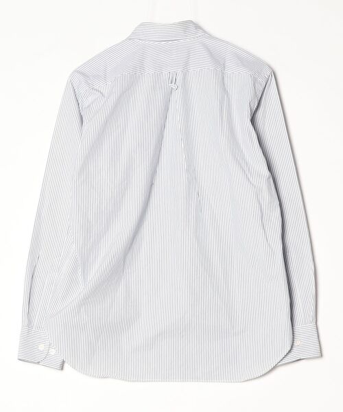 「HAVERSACK」 ストライプ柄長袖シャツ L ブルー メンズ_画像2