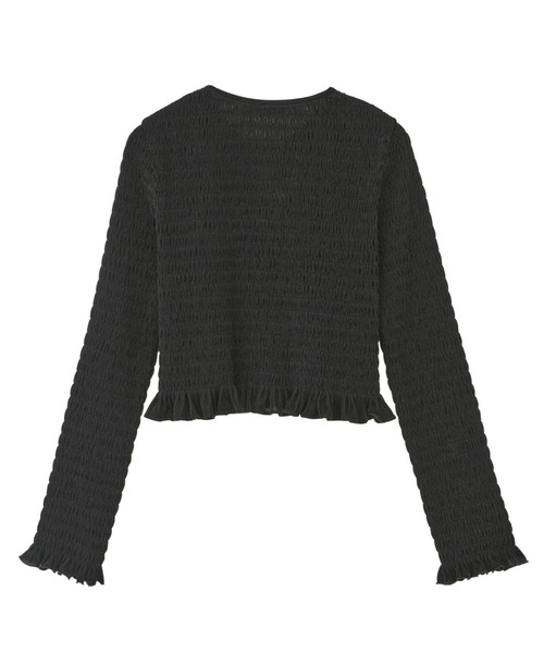 CLANE（クラネ） tシャツ 「CLANE/クラネ」SHIRRING BUTTON TOPS
