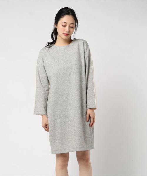 注目ブランド ワンピース ジャージコンビツィードワンピース 最新コレックション Www Ladislexia Net