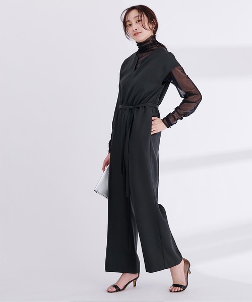 ur's（ユアーズ） オールインワン リネンライクヘンリーネック