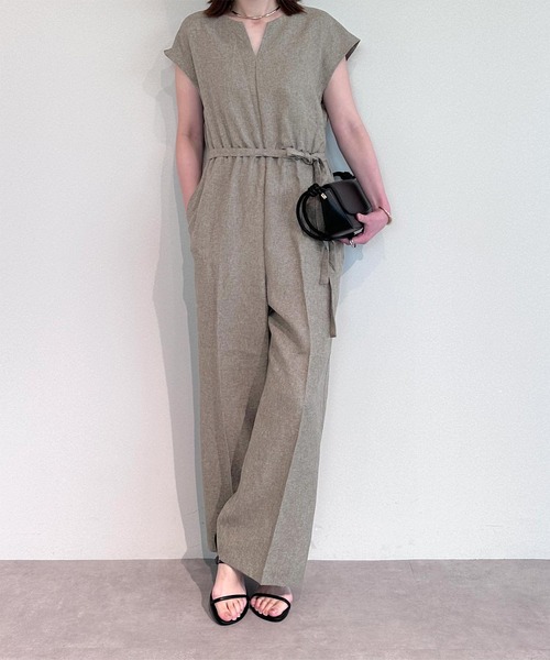 【machatt】リネンオールインワン 人気◎ マチャット MACHATT リネンオールインワン 完売品