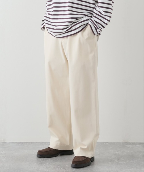 EDIFICE（エディフィス） ワイドパンツ パンツ 「marka / マーカ」SIDE