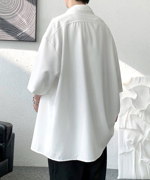 シャツ 「FVLMEN」chainneck halfsleeve shirt/チェーンネック ハーフ