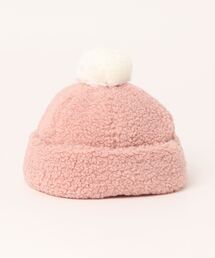 kids zoo（キッズズー） ニット帽 ニットキャップ ボア帽子 キッズ