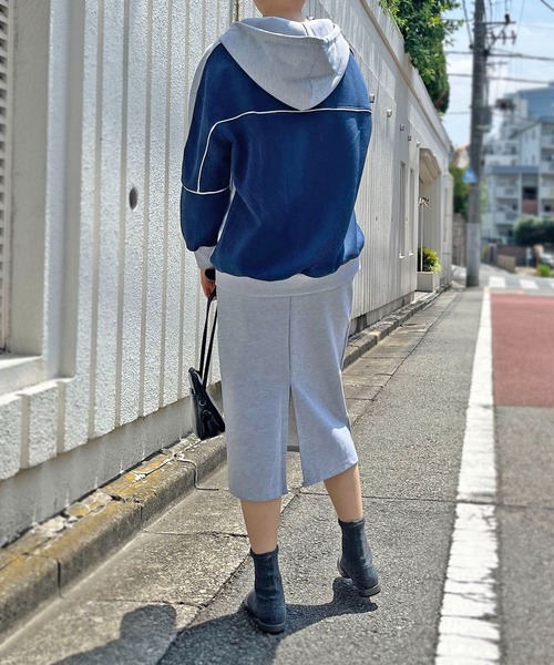 Jewelobe（ジュエローブ） セットアップ 配色オーバーサイズパーカー