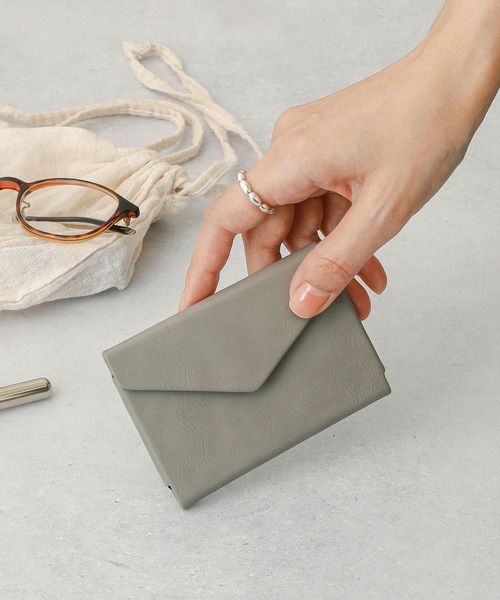 HIGHTIDE（ハイタイド） 名刺入れ ダブルフラップカードホルダー 名刺