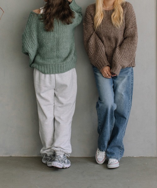 ニット セーター mesh knit PO/メッシュニットプルオーバー レディース ニット セーター mesh knit PO/メッシュニットプルオーバー