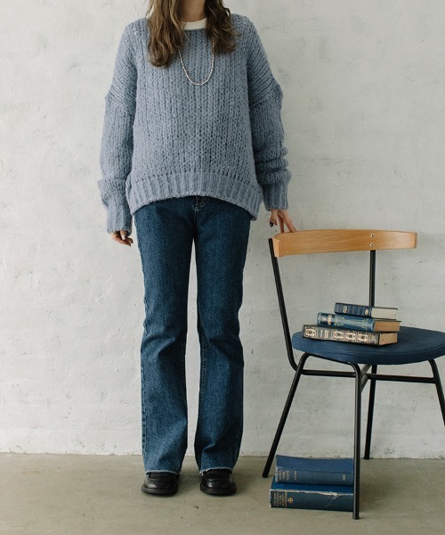 ニット セーター mesh knit PO/メッシュニットプルオーバー レディース ニット セーター mesh knit PO/メッシュニットプルオーバー