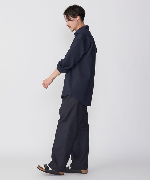 SHIPS.me シャツ 「ZOZO限定」SHIPS.me: シアサッカーセミワイドカラー