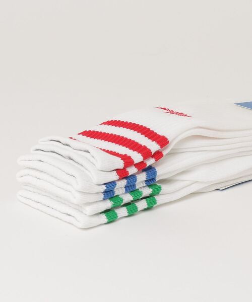 靴下 ソリッドクルーソックス 3足組 / アディダスオリジナルス adidas Originals メンズ レディース | adidas | 09