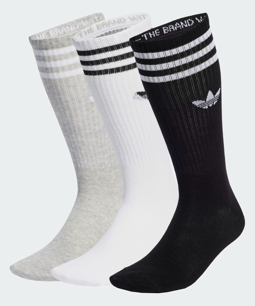 靴下 ソリッドクルーソックス 3足組 / アディダスオリジナルス adidas Originals メンズ レディース | adidas | 04