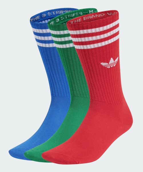 靴下 ソリッドクルーソックス 3足組 / アディダスオリジナルス adidas Originals メンズ レディース | adidas | 05