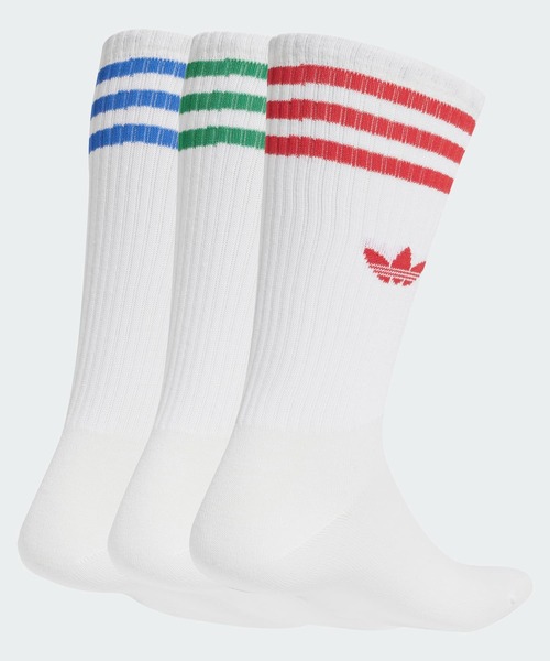 靴下 ソリッドクルーソックス 3足組 / アディダスオリジナルス adidas Originals メンズ レディース | adidas | 10