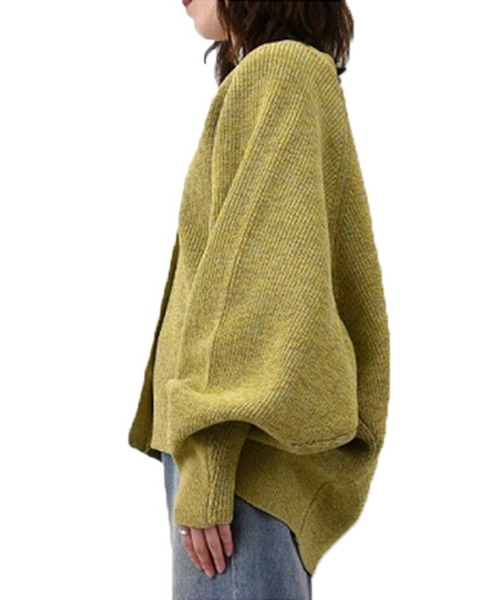 STYLEBLOCK（スタイルブロック） カーディガン ポリウーリーカラーMIX