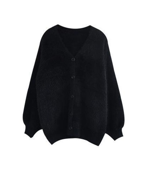 SEU カーディガン オーバーサイズシャギーニットカーディガン