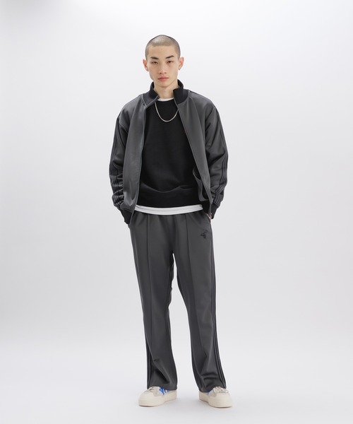 ROOP TOKYO パンツ リブ配色 トラックパンツ メンズ レディース