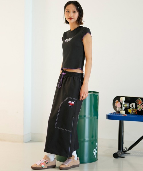 X-girl×PUMA スカート PUMA プーマ × X-GIRL エックスガール コラボ ウィメンズ