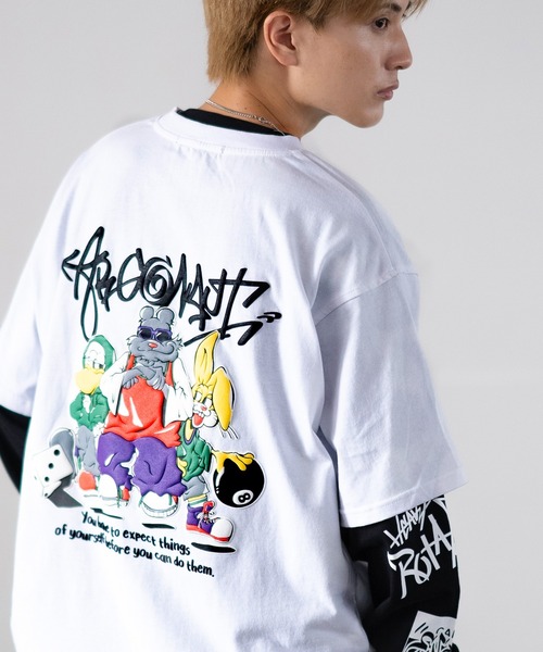 improves（インプローブス） tシャツ バリエーションプリント 半袖
