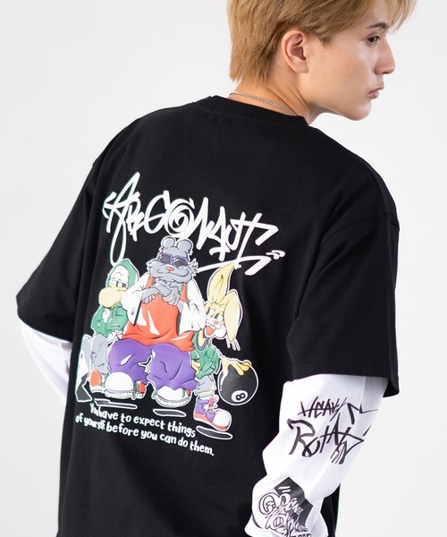 improves（インプローブス） tシャツ バリエーションプリント 半袖