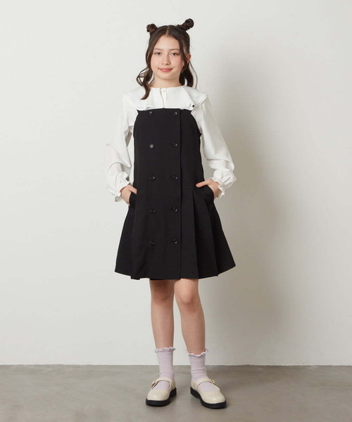 a.v.v（アー・ヴェ・ヴェ） ワンピース 「100-130」フロントボタン