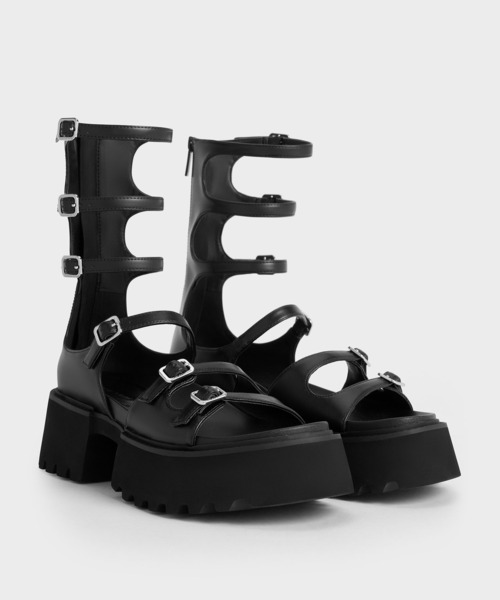リリックグラディエーターサンダル CHARLES & KEITH Lyric リリック グラディエーターサンダル