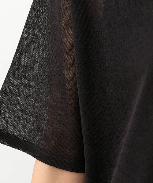 ニット セーター 「ウタオ」シアーニットTEE レディース studio CLIP ニット セーター 「ウタオ」シアーニットTEE