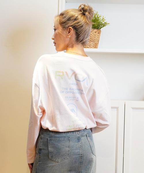 tシャツ 「ムラサキスポーツ限定」RVCA/ルーカ VA バックプリント ロンT BE044-P52 レディース 楽天市場】RVCA ルーカ 長袖 Tシャツ レディース VA バック