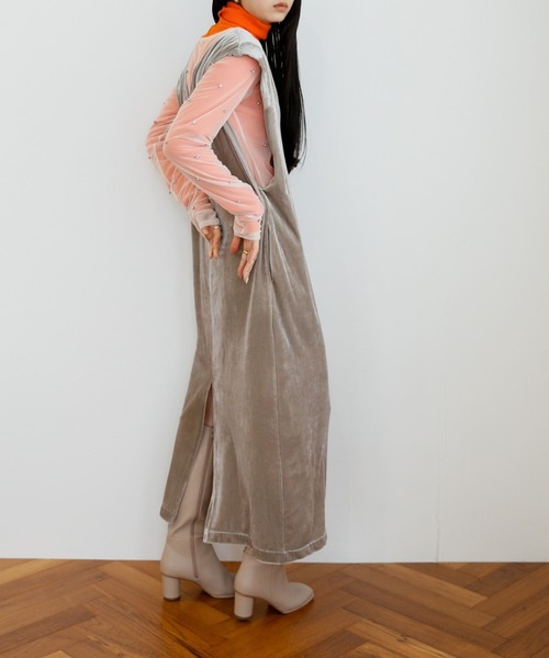 Katrin TOKYO ジャンパースカート velour jumper skirt : ZOZOTOWN