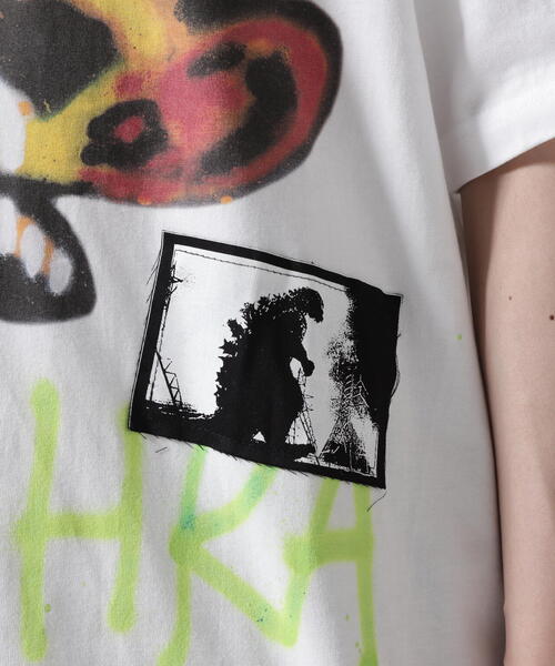 ROYAL FLASH（ロイヤルフラッシュ） tシャツ guernika×Godzilla