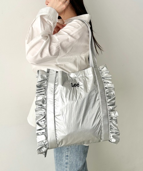 Lee（リー） トートバッグ フリル アクセント トートバッグ/バレエコア