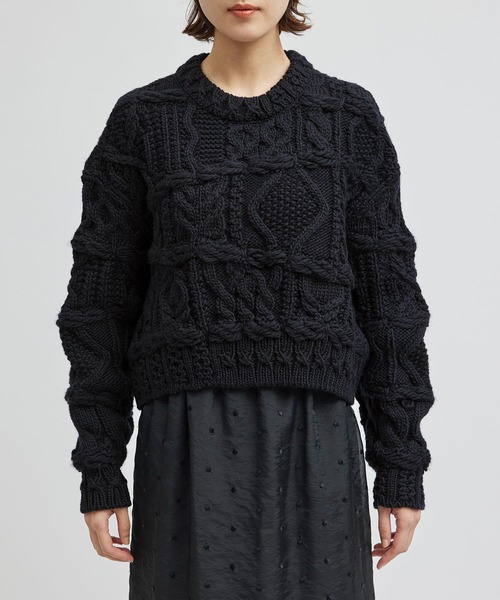 ROPE' ニット セーター 「WEB限定カラー」「COOHEM」CRAZY ARAN