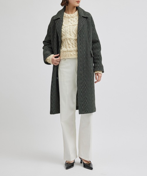 ROPE' ニット セーター 「WEB限定カラー」「COOHEM」CRAZY ARAN
