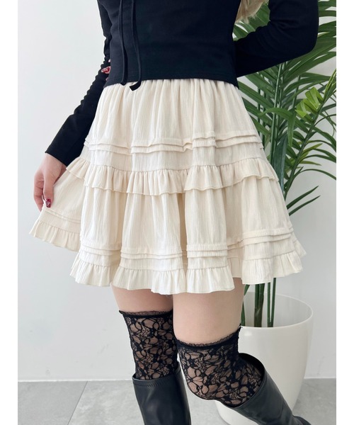 スカート 「PHILLY」ボリュームフリルスカート : ZOZOTOWN Yahoo!店