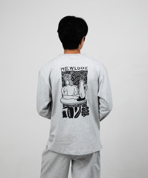 tシャツ ”FRUIT” norahi 天竺ロンT レディース メンズ