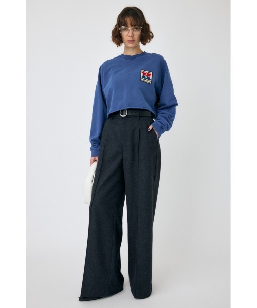 トレーナー スウェット HONDA CROPPED プルオーバー レディース MOUSSY トレーナー スウェット HONDA CROPPED プルオーバー