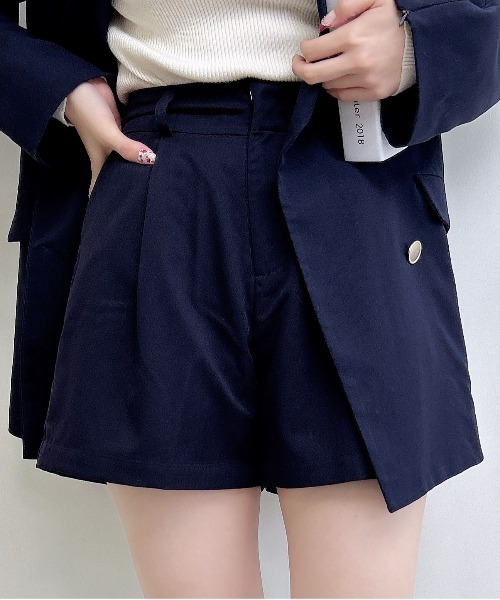 INGNI パンツ 「WEB限定」キュロットパンツ(セットアップ対応